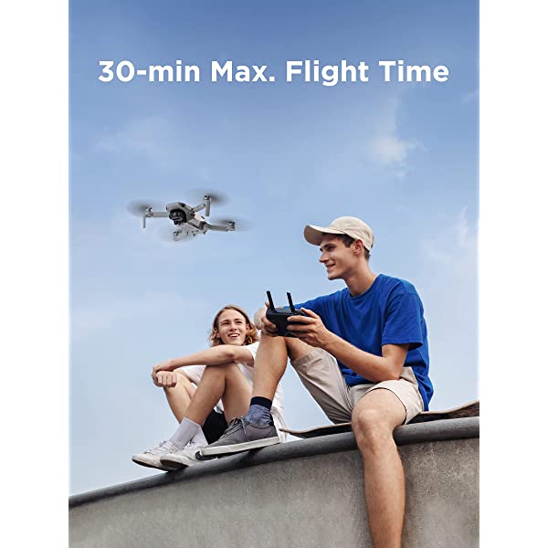 DJI Mini SE - Camera Drone with 3-Axis Gimbal, 2.7K Camera, GPS, 30-min Flight Time, Reduced Weight, Less Than 0.55lbs / 249 gram Mini Drone