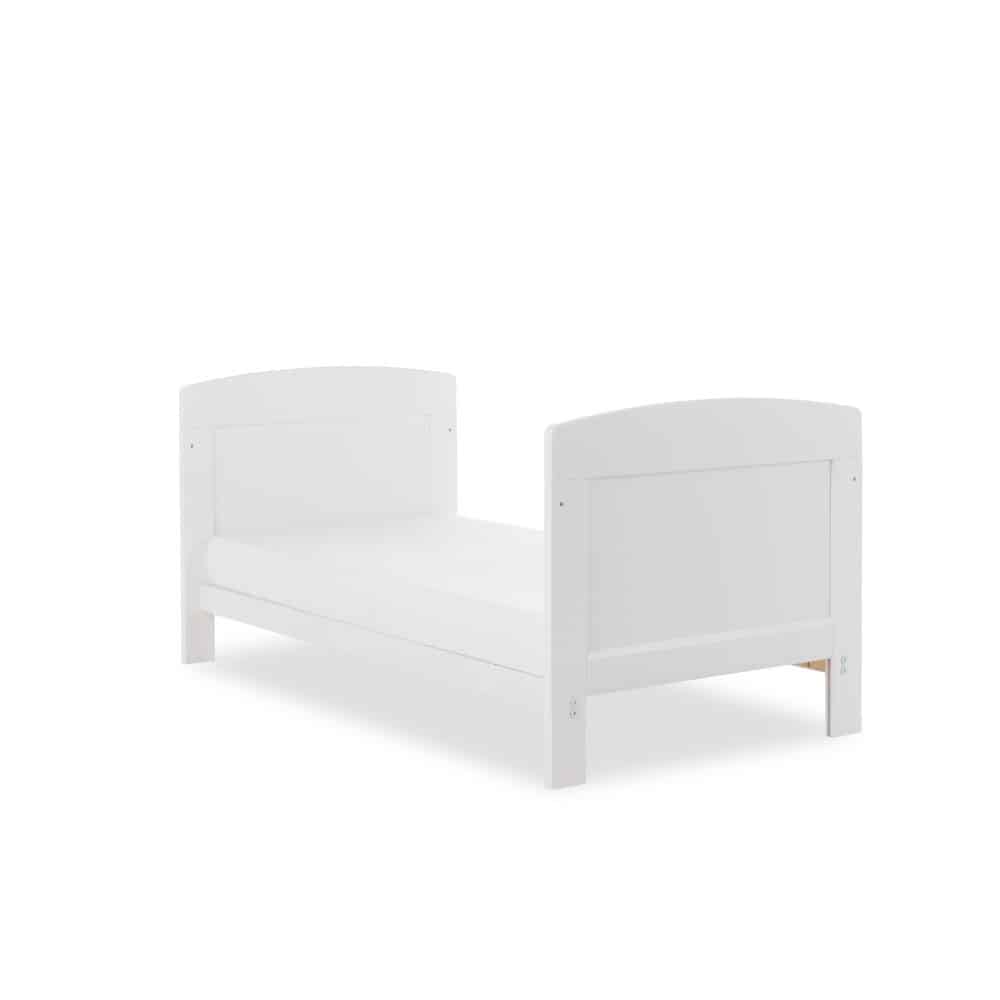 Obaby Grace 4 in 1 Cot Bed and Underdrawer – White