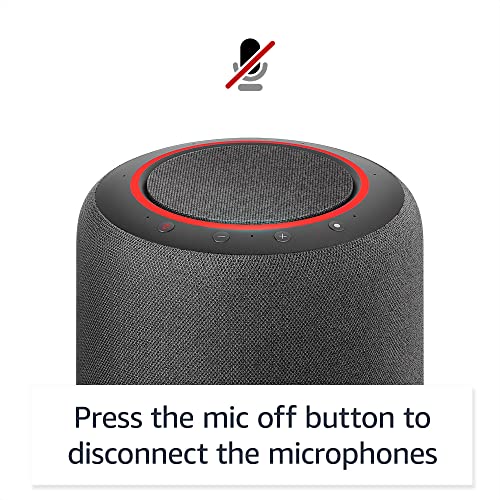 Like-New Amazon Echo Studio (newest model), Our best-sounding Alexa speaker, Perfect for living rooms, family rooms, and other large spaces