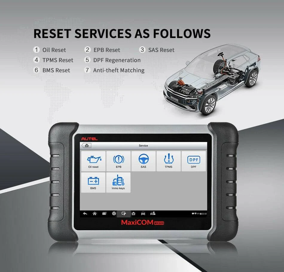 Ancel FX6000 Full System Car ABS Srs Transmission ACC Scanner for BMW Honda Benz
