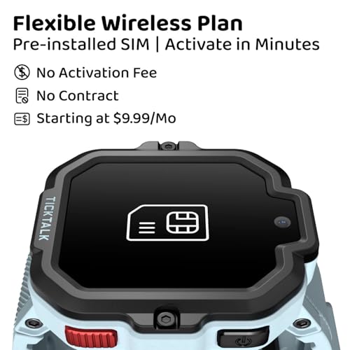 TickTalk5 - Kids Smart Watch with GPS Tracker, Video Calling, SOS, & Parental Controls | Smartwatch with Free Music, Texting, Kid Phone Call and Text