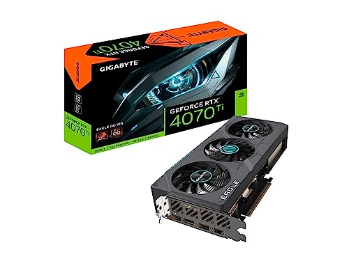 GIGABYTE GeForce RTX 5070 Ti AERO OC 16G Graphics Card, 16GB 256-bit GDDR7, PCIe 5.0, WINDFORCE Cooling System, GV-N507TAERO OC-16GD Video Card