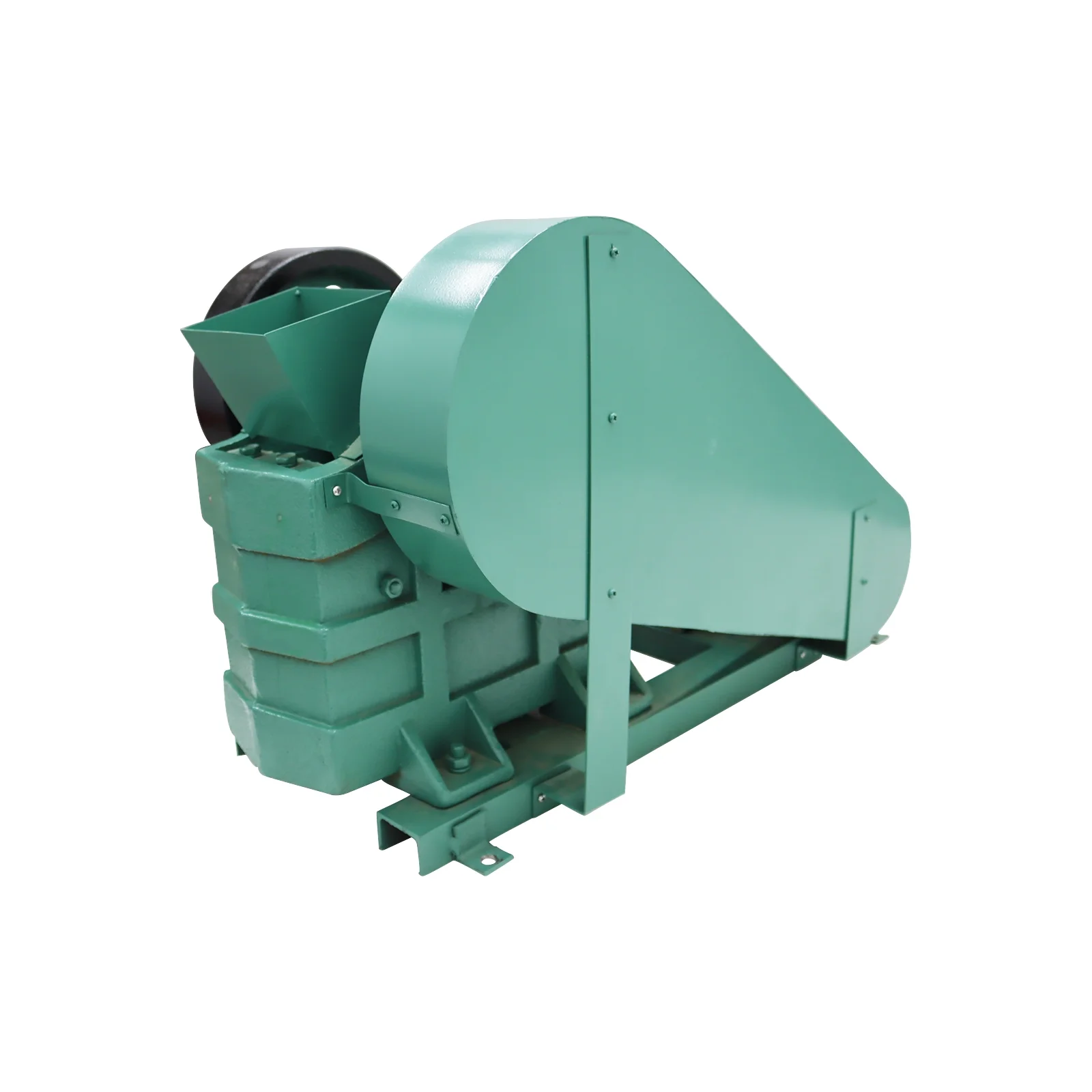 EQCOTWEA 100X60 Mini Jaw Crusher Rock Ore Slag Coal Stone Concrete Grinder Pulverizer Crushing Machine 220V