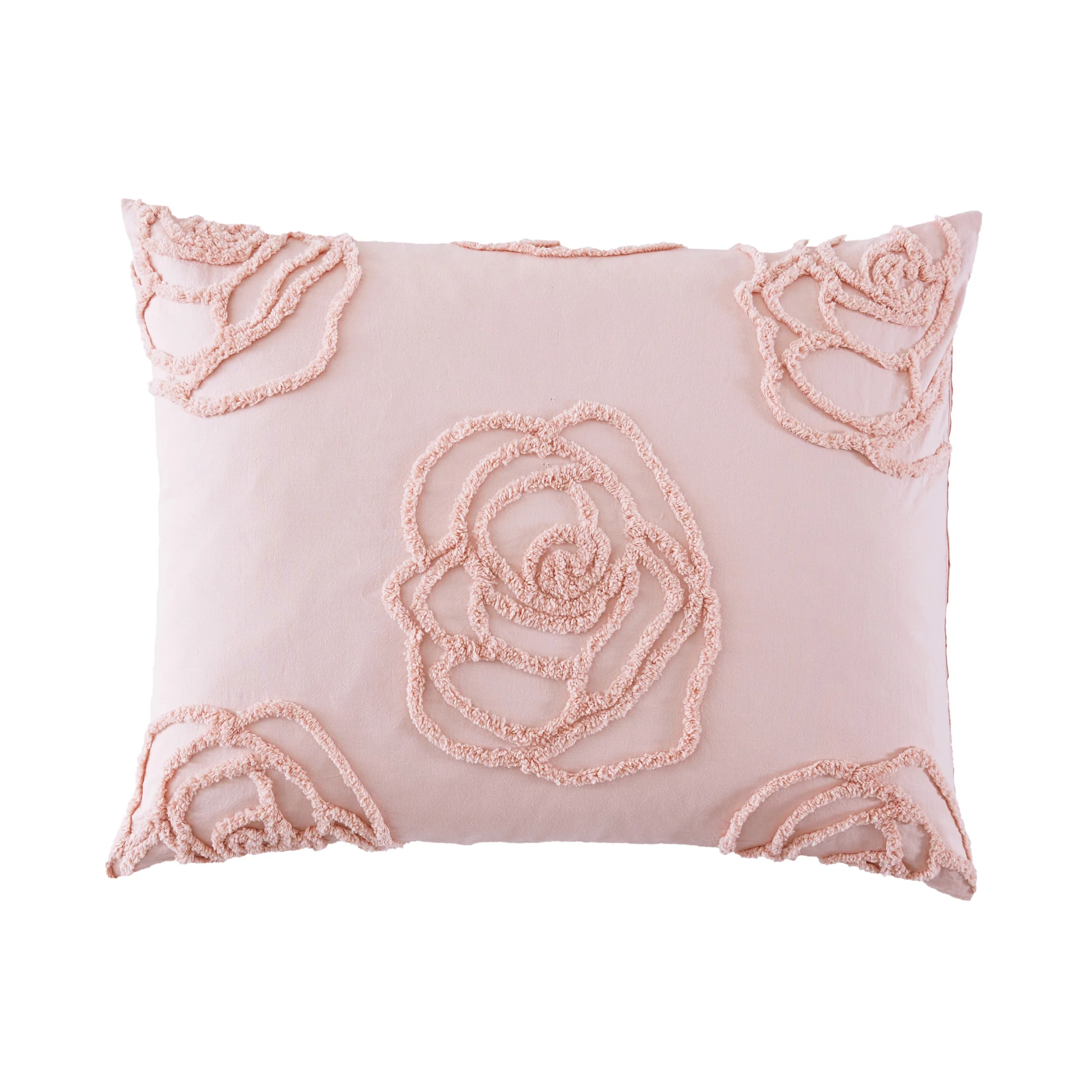 Betsey Johnson Rambling Rose Pink Full/Queen Duvet Cover Bonus Set