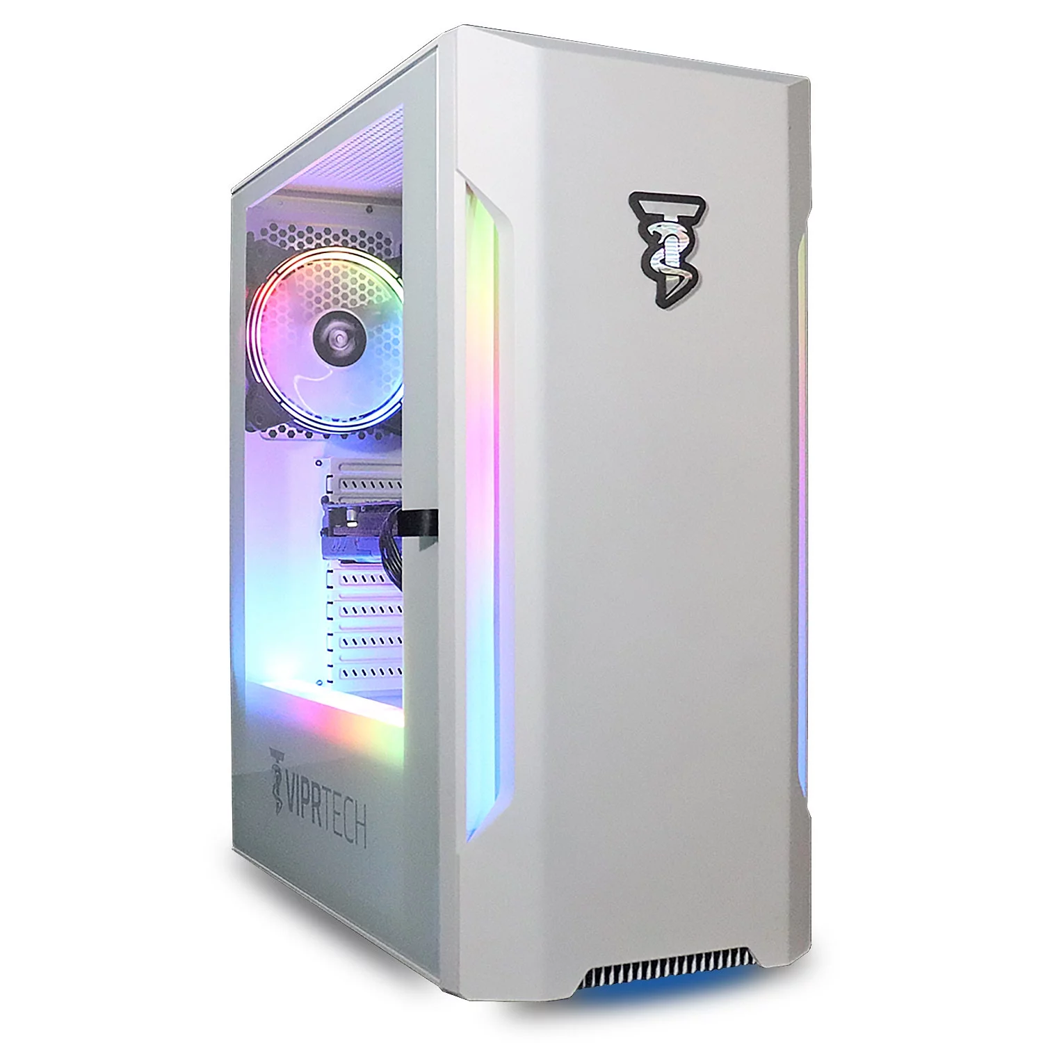 ViprTech.com Prime Gaming PC Computer - Intel Core i5 3rd Gen, NVIDIA GTX 750 Ti 2GB, 16GB RAM, 1TB HDD, WiFi, RGB, Windows 10 Pro, 1 Year Warranty