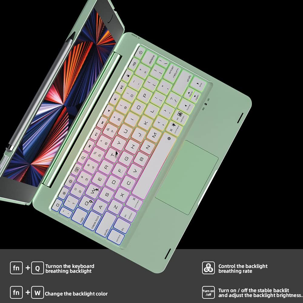 doqo Magnetic Keyboard Case for iPad Air 5th Generation(2022)/iPad Air 4th Generation(2020), iPad Pro 11 2018/2020/2021