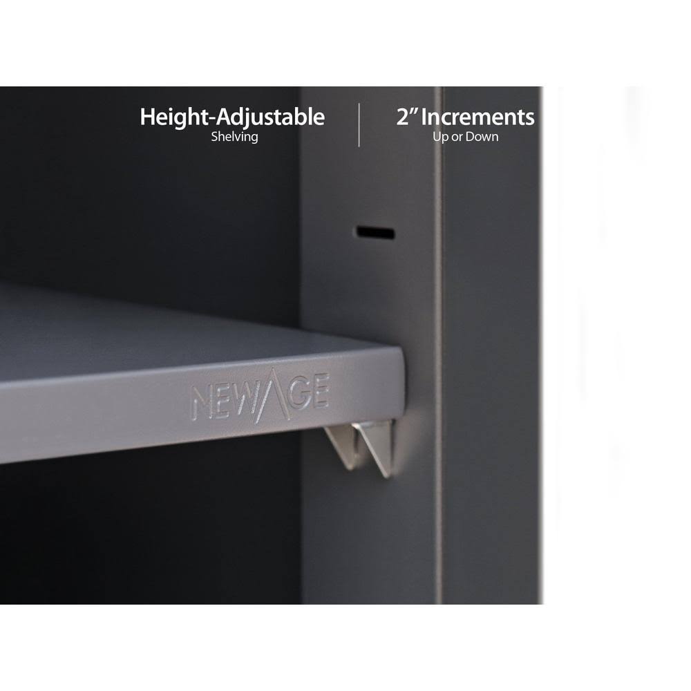 NewAge Products Outdoor Kitchen Wall Cabinet in Aluminum