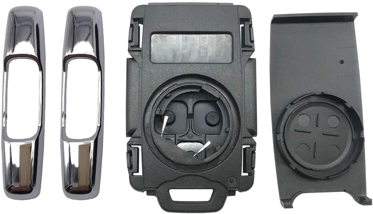 Replacement Key Fob Cover Case fit for Chevy Silverado Colorado GMC Sierra Yukon Cadillac Keyless Entry Key Fob Shell