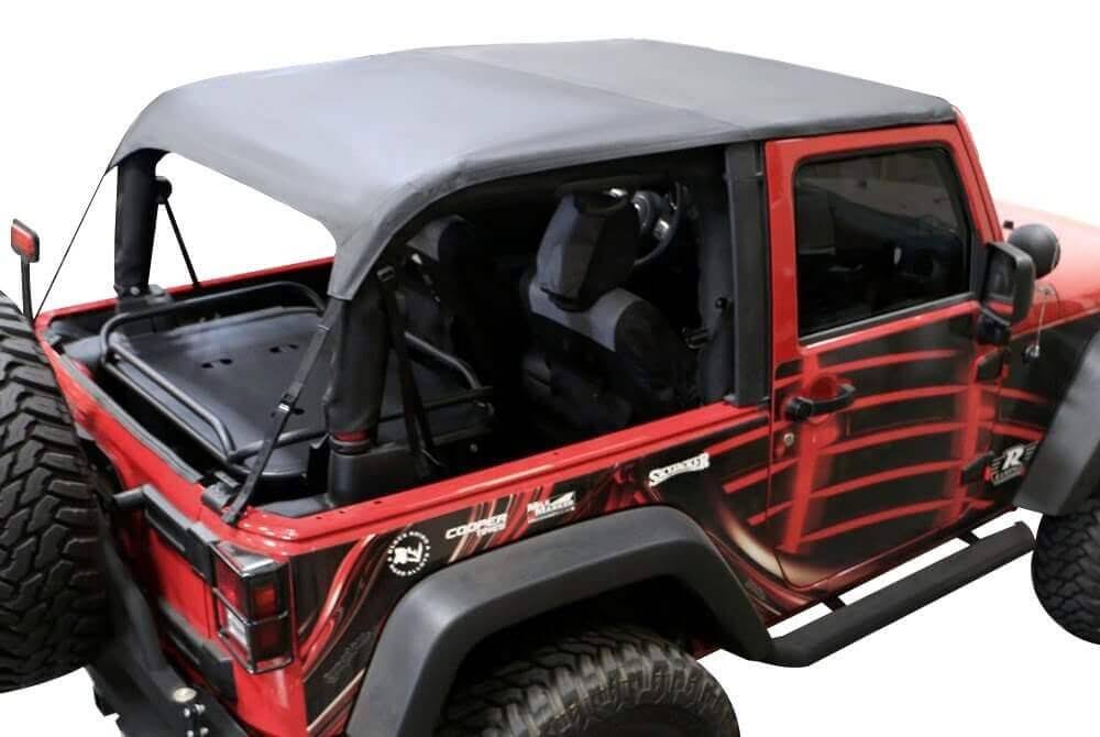 Rampage 106135 Frameless Soft Top Kit 07-15 Wrangler (JK)