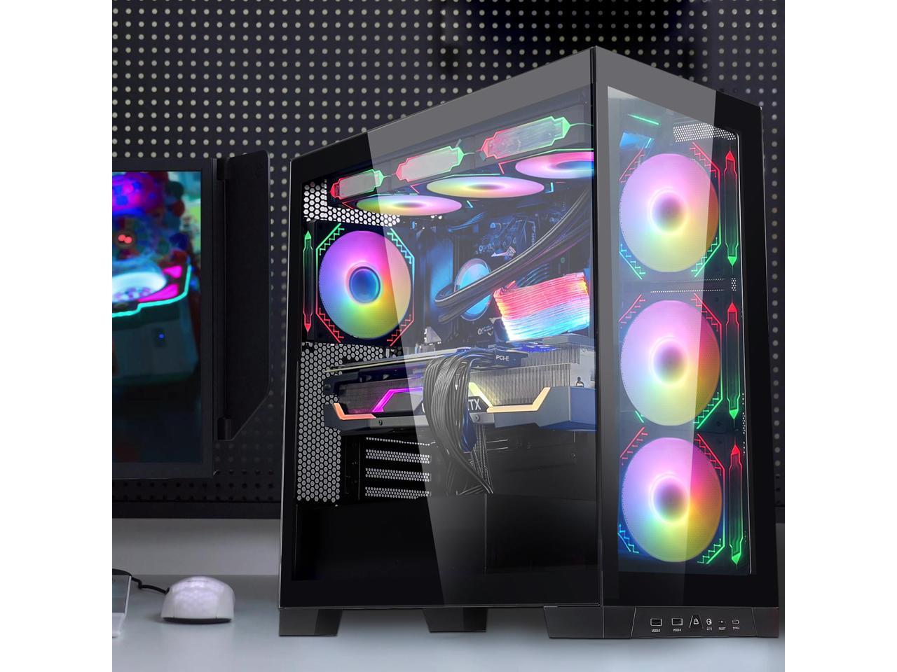 Orangexin Ocean Park Gaming Desktop- AMD Ryzen 7 5700X 3.4 GHz - RTX 4060 8G