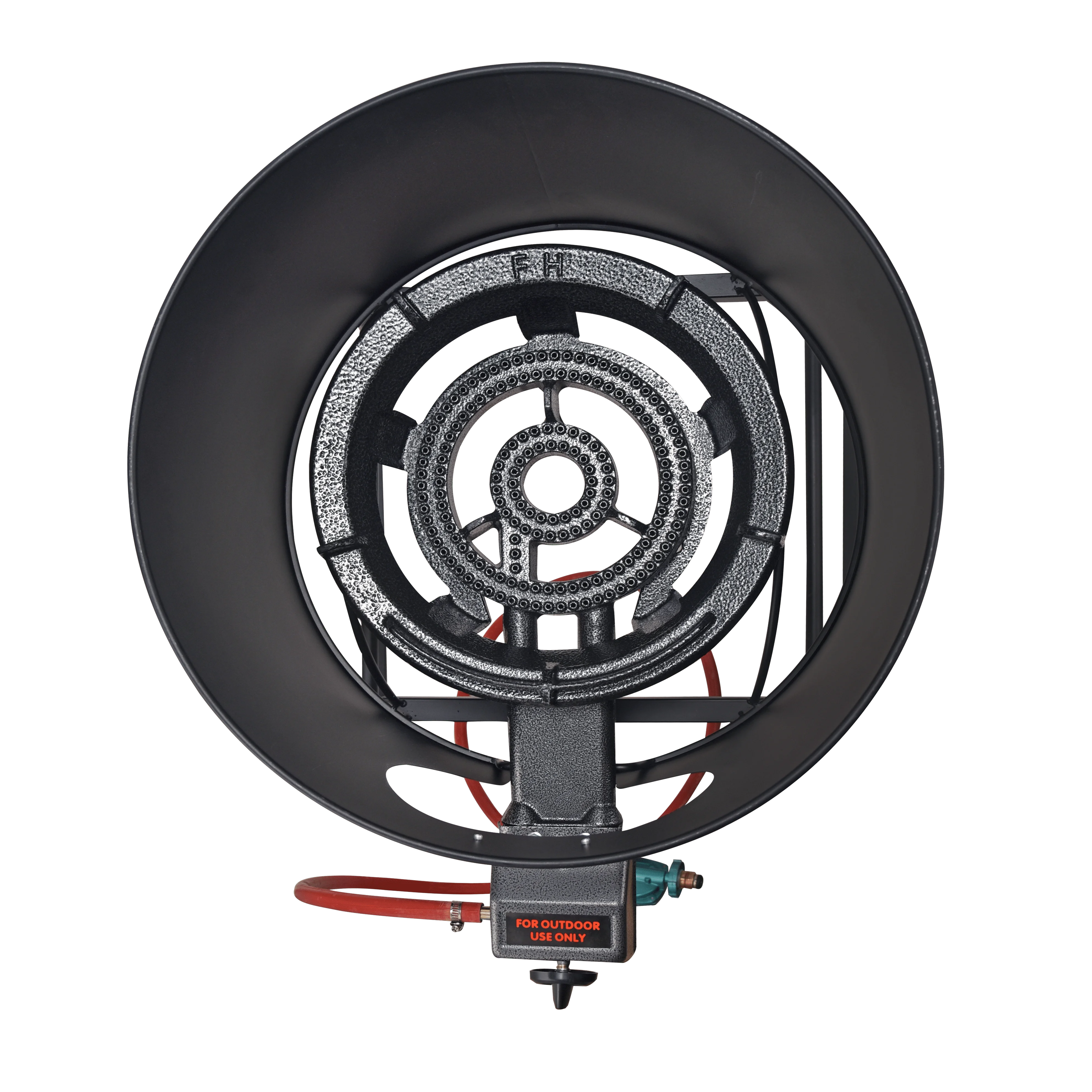 ARC 23" Heavy Duty Stainless Steel Concave Comal Set With Cast Iron Propane Burner 26,000BTU Stove and Burner Stand