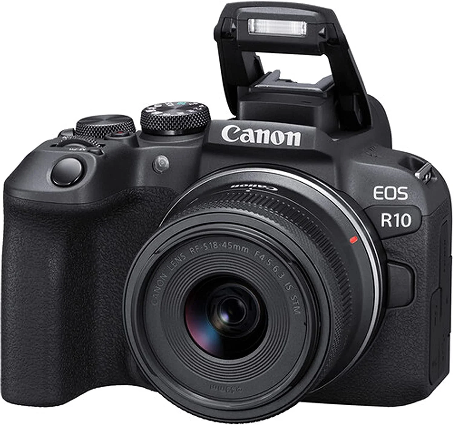 Canon EOS R10 Mirrorless Digital Camera with RF-S 18-45mm is STM Lens + 75-300mm Lens + 420-800mm Super Telephoto Lens + 128GB Memory + Case + Tripod