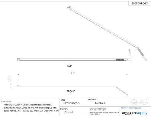 Panduit PLT4H-TL0 Cable Tie