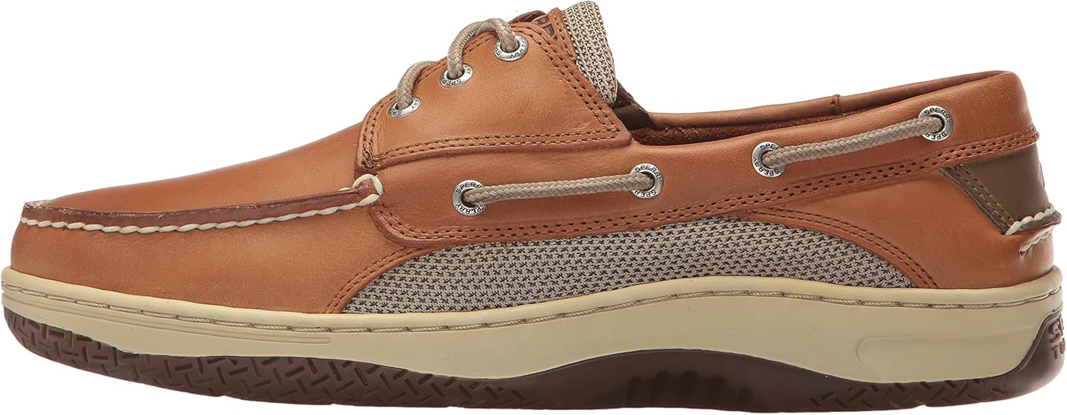 SPERRY Men's Billfish 3-Eye Boat Shoes Dark Tan