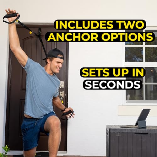 TRX GO Suspension Trainer System, Full-Body Workout for All Levels & Goals, Lightweight & Portable, Fast, Fun & Effective Workouts