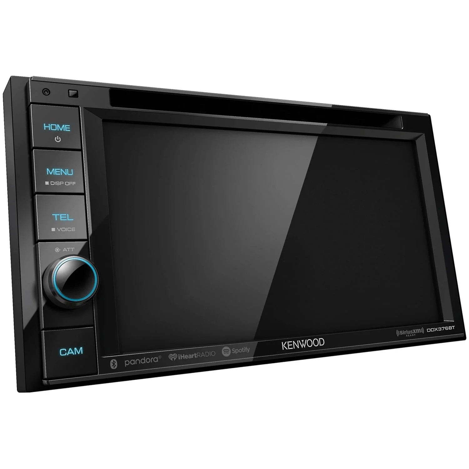 Kenwood DDX376BT 6.2 Double DIN In-Dash DVD Receiver with Bluetooth and SiriusXM Ready