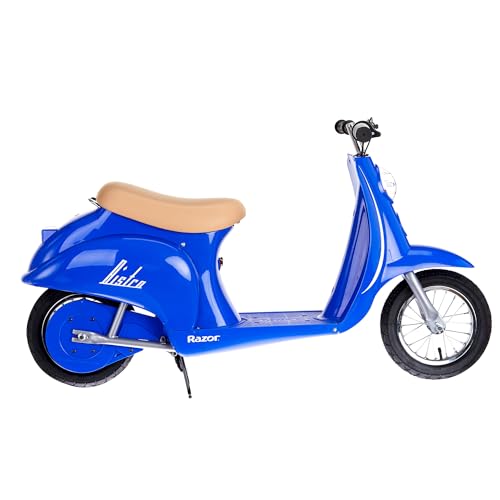 Razor Pocket Mod Miniature Euro 24V Electric Kids Ride On Retro Scooter - Radiant Selections