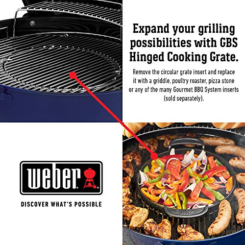 Weber Master-Touch 22" Charcoal Grill, Smoke