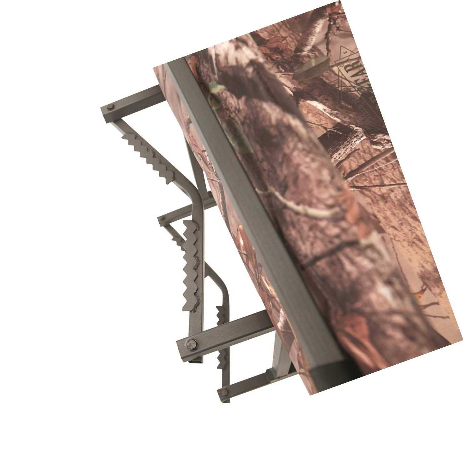 Guide Gear 20 2-man Double Rail Ladder Tree Stand with Hunting Blind - Sports Supplies Online Store