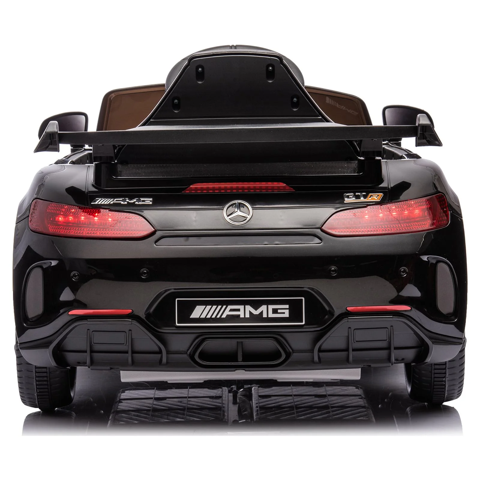 Kids Electric Ride On 12V Licensed Mercedes Benz Battery Powered Car, Ride on Toy with Remote Control, 3 Speeds, LED Light, Music, USB/AUX Port