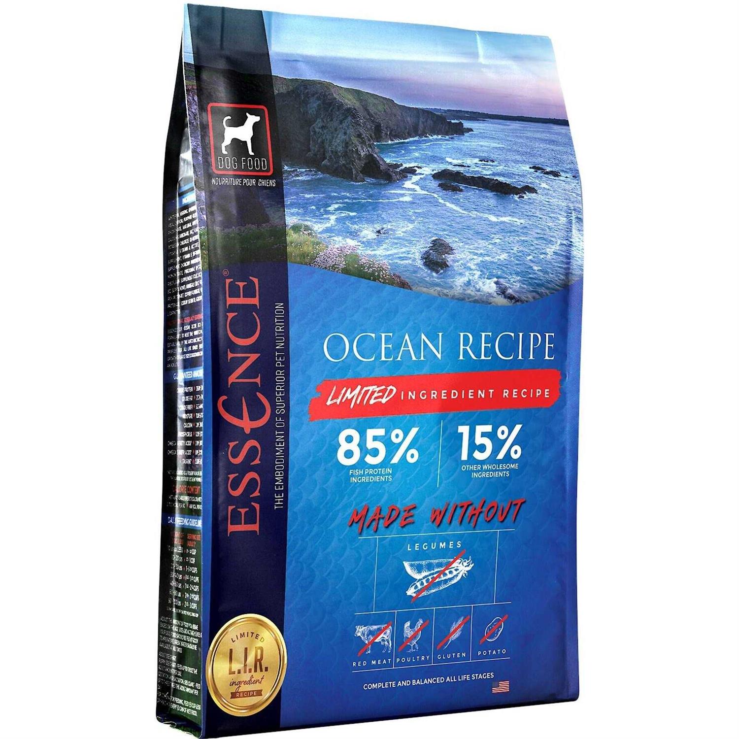 Essence Limited Ingredient Ocean Recipe Dog Dry Food - Pet Supplies online store