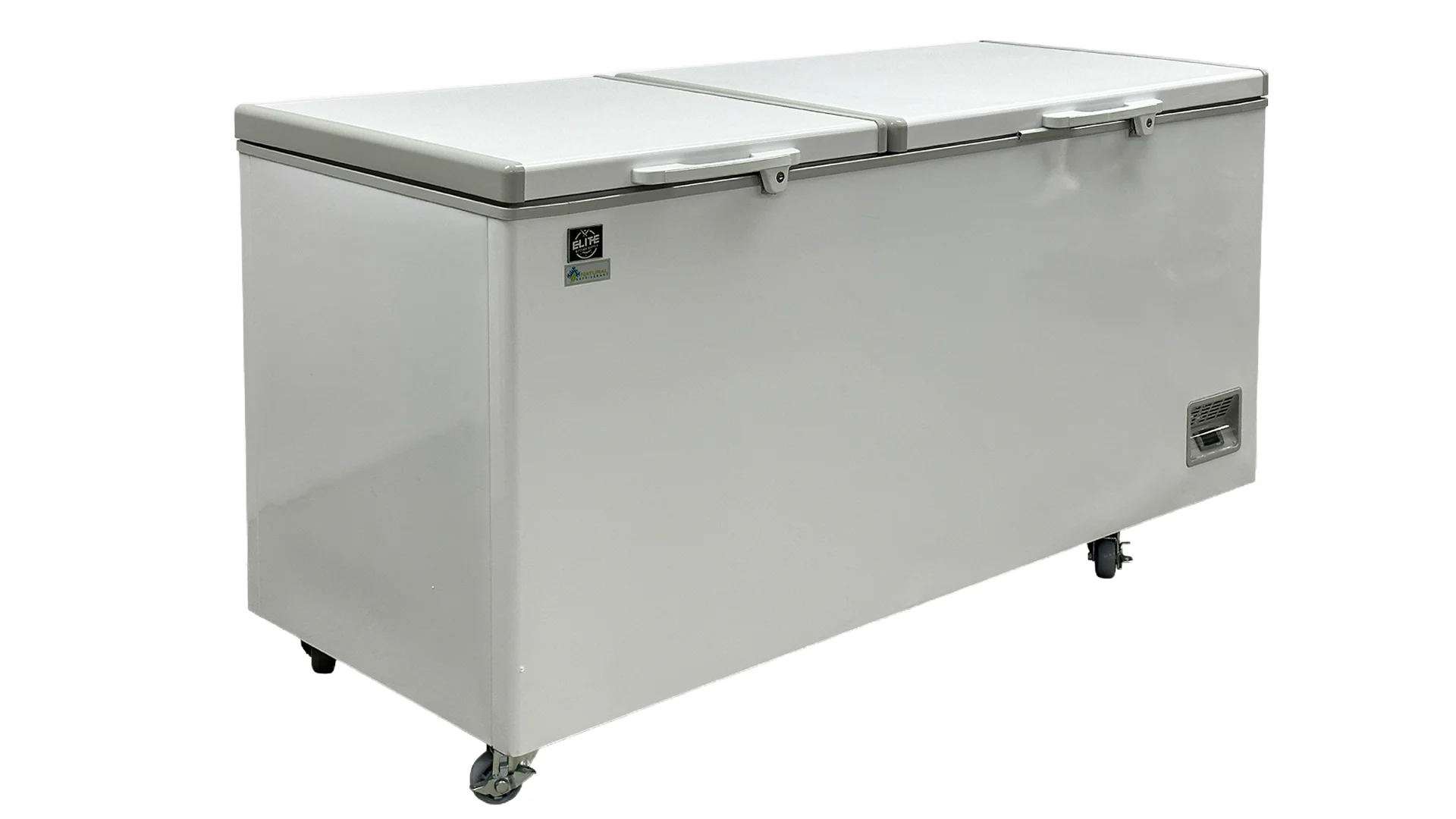 72 in. Commercial Chest Freezer 18 Cu.ft. Deep Freezer with Top Open Door, White 71.5*29.5*36.5