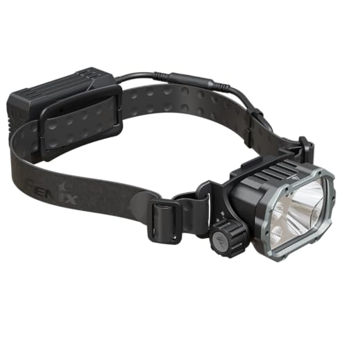 Fenix HP35R 4000 Lumen USB-C Rechargeable Headlamp, with Spotlight, Floodlight and red Light for Search and Rescue, Outdoor use, Emergencies, and More