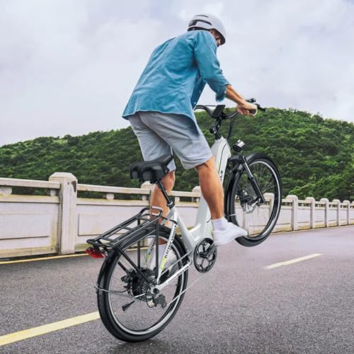 DriftGod 26" Electric Bike for Adults &ndash; Powerful 1000W Motor, 48V Removable Battery, 7-Speed, Front Suspension & LCD Display &ndash