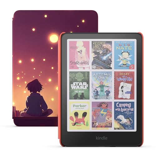 Amazon Kindle Colorsoft Kids (16 GB) &ndash; First Kindle for kids in color, with cover - Fantasy River