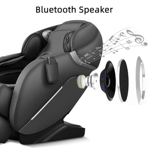 iRest 2025 SL Track Massage Chair Recliner, Full Body Massage Chair with Zero Gravity, Bluetooth Speaker, Airbags, Heating, and Foot Massage