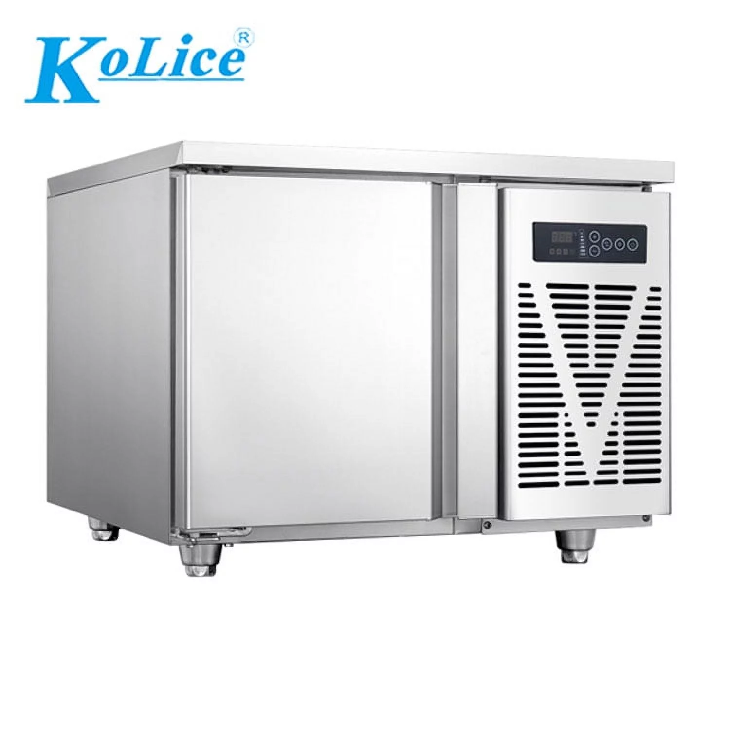 Kolice Commercial 3 Trays Blast Chiller & Freezer, Chest Freezer, Blast Freezer, Dumpling Freezer, Batch Freezer for Hard ice Cream, Chicken, Fish