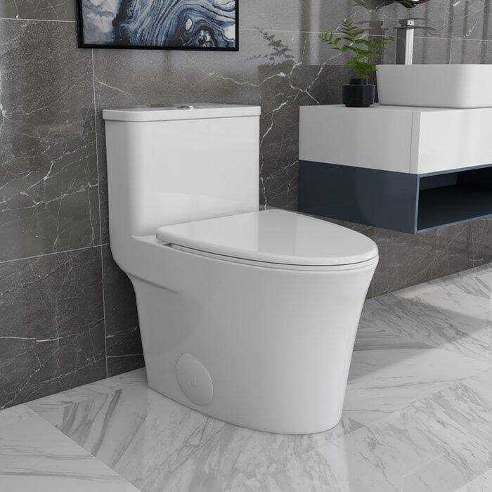 DeerValley DV-1F52807 Symmetry 1.28 GPF Elongated One-Piece Toilet