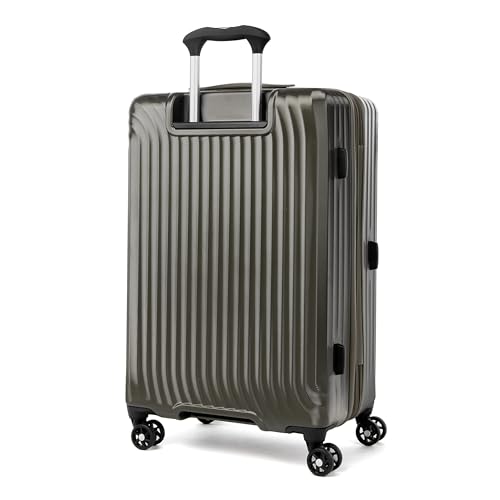 Travelpro Maxlite Air Hardside Expandable Carry on Luggage, 8 Spinner Wheels, Lightweight Hard Shell Polycarbonate Suitcase, Shadow Grey