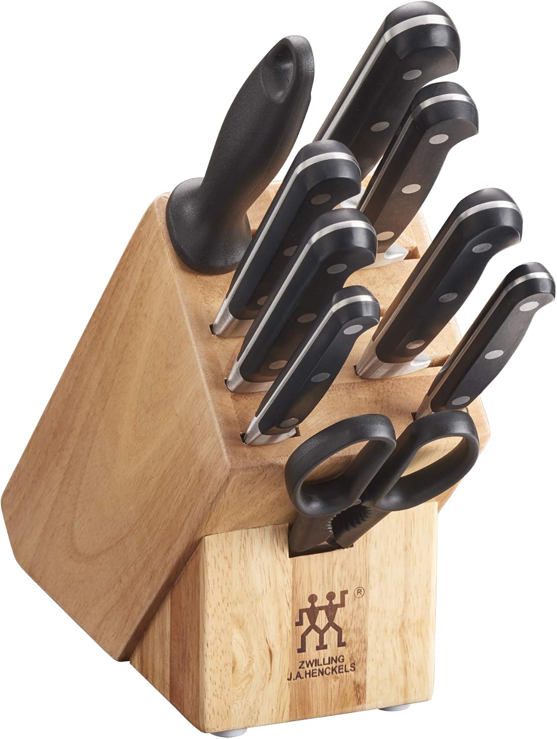 ZWILLING Professional S 10-Piece Razor-Sharp German Block Knife Set
