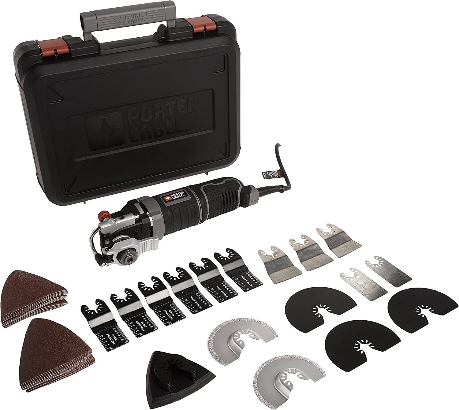 Porter-Cable PCE605K52 3-Amp Oscillating Multi-Tool Kit with 52 Accessories