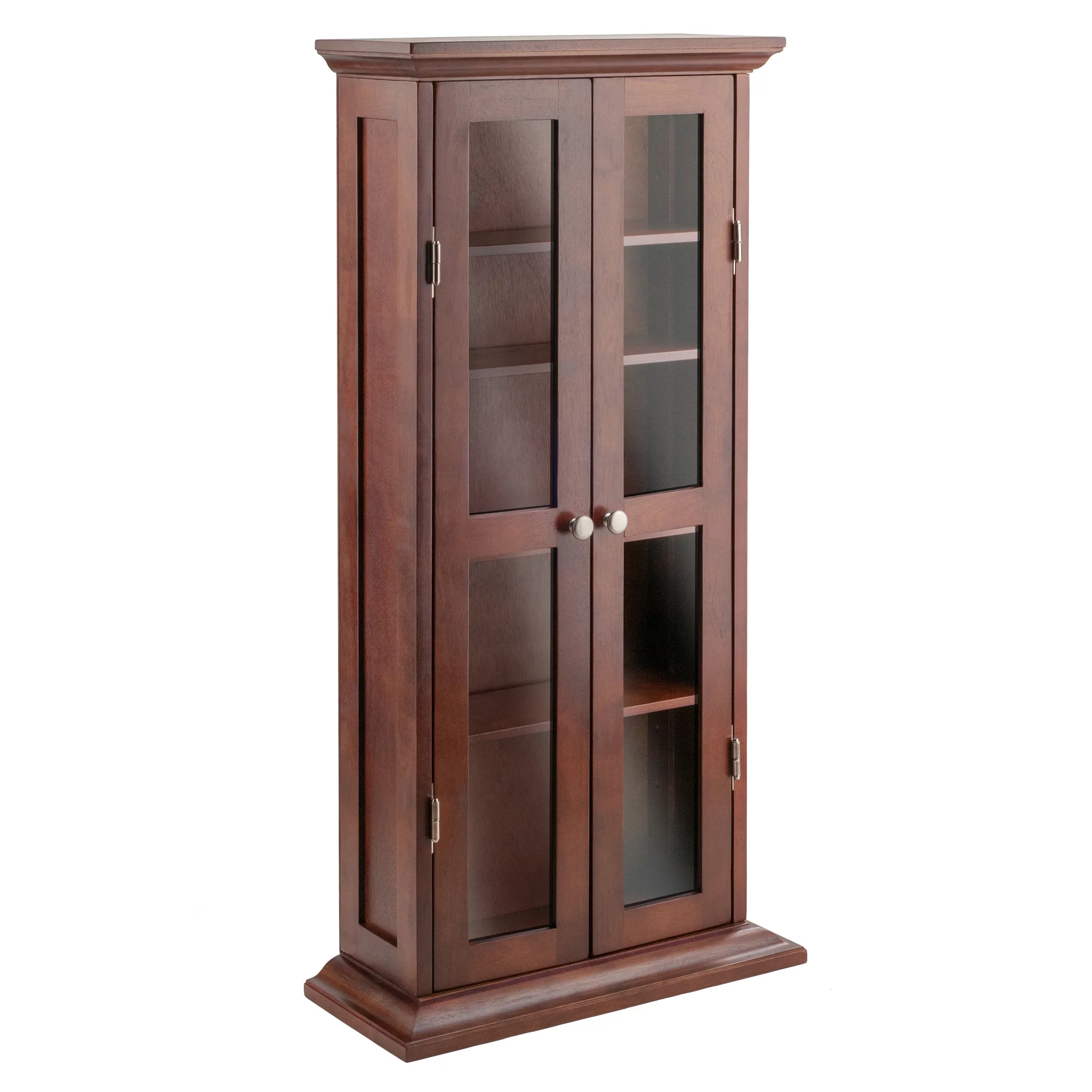 Winsome Wood Holden Media Cabinet, Walnut Finish