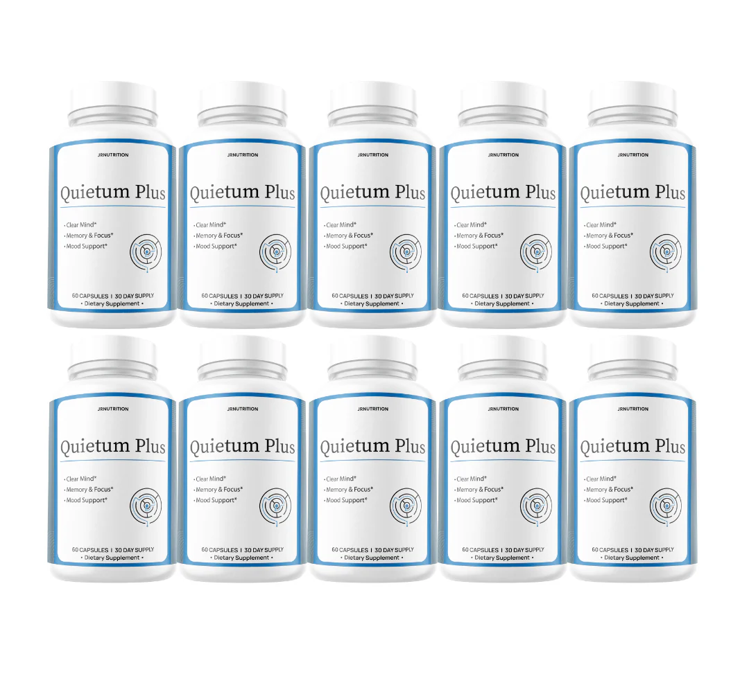 Quietum Plus - Mood Support Dietary Supplement (10 Pack) - Kansas Nuitrition - HNZSDS