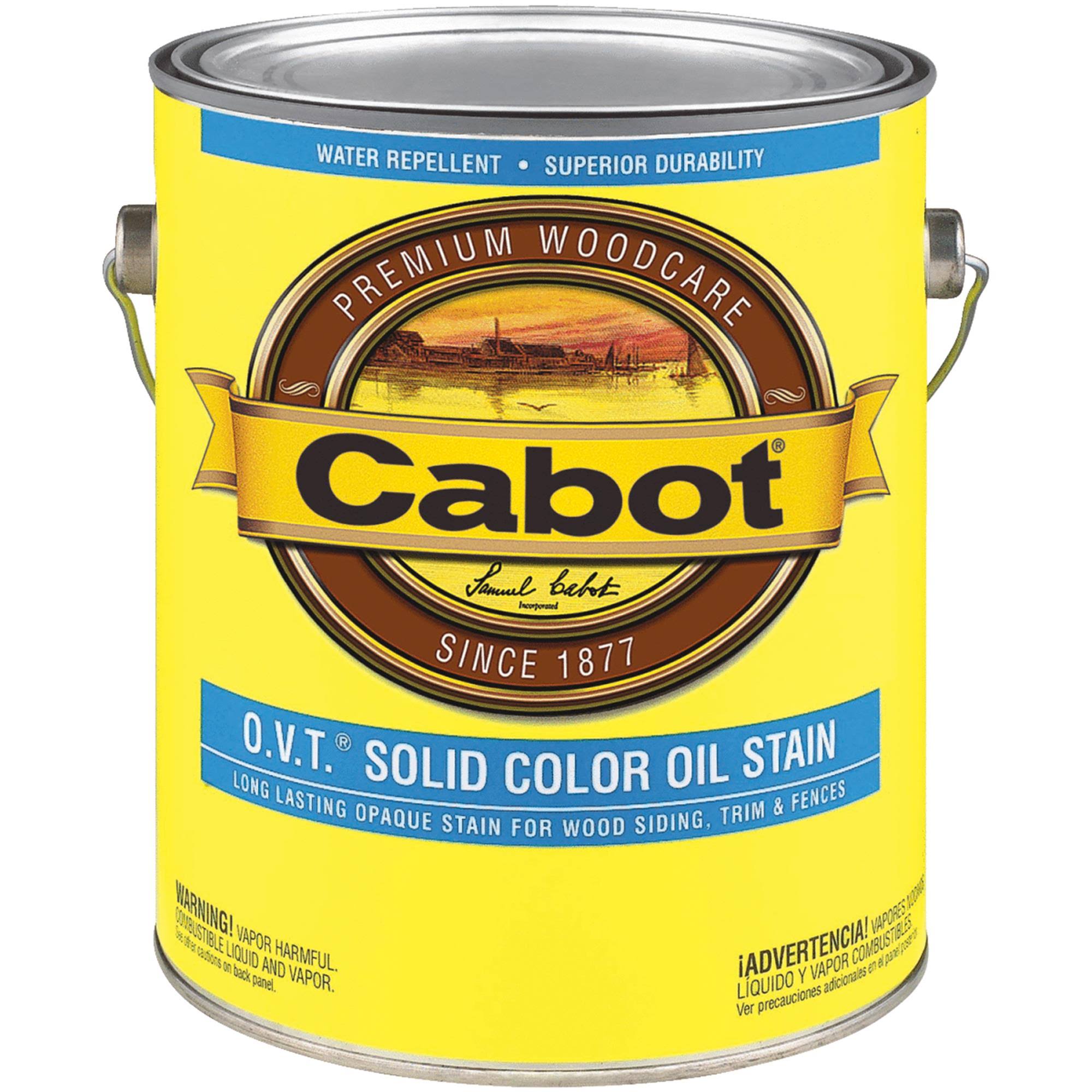 Cabot VOC Compliant O.V.T. Solid Color Exterior Stain