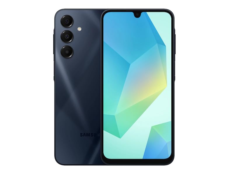 SAMSUNG Galaxy A16 5G, Android Smartphone, AMOLED Display, Fast Charging, Expandable Storage, US Version, Blue Black, only for T-Mobile Network