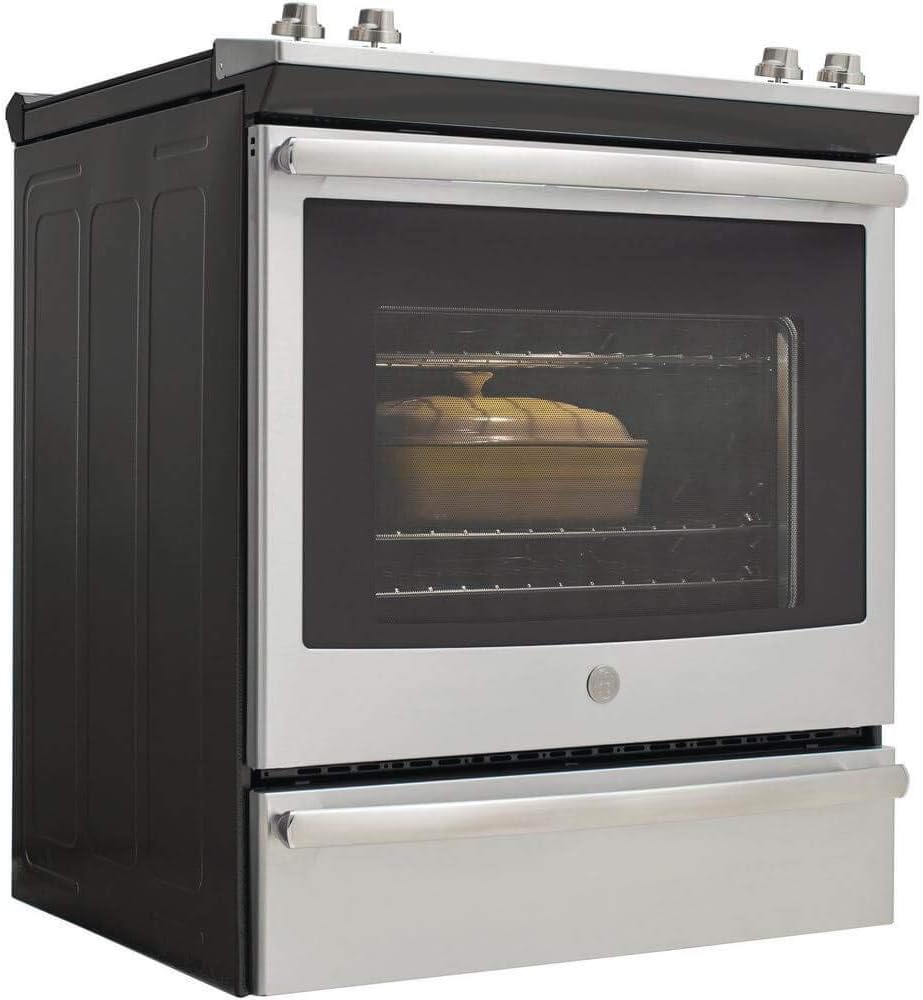 GE® 30" Slide-In Electric Convection Range with No Preheat Air Fry