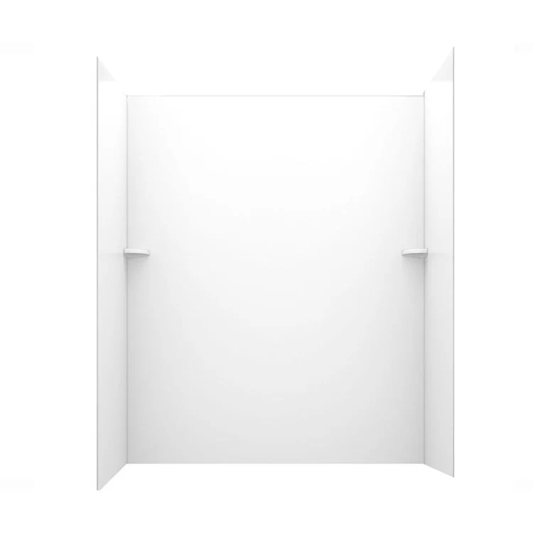 Tub Wall Swanstone Kit 3 Panels Carrara 30 x 60 x 60 Inch