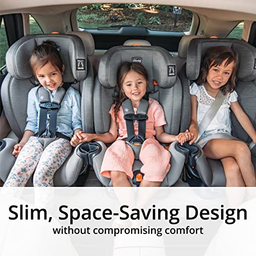 Chicco OneFit™ ClearTex® Slim All-in-One Car Seat, Rear-Facing Seat for Infants 5-40 lbs., Forward-Facing Car Seat 25-65 lbs., Booster 40-100 lbs.