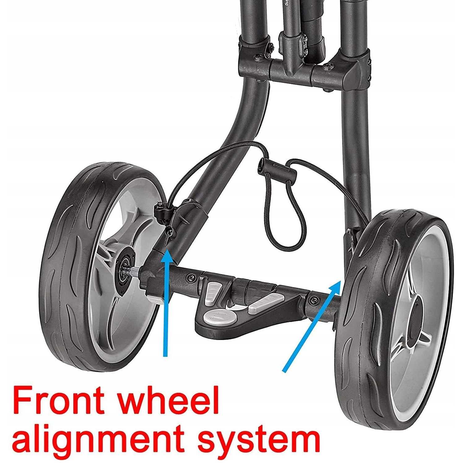 CaddyTek Explorer V8 SuperLite 4 Wheel Golf Push Cart - Sports Supplies Online Store