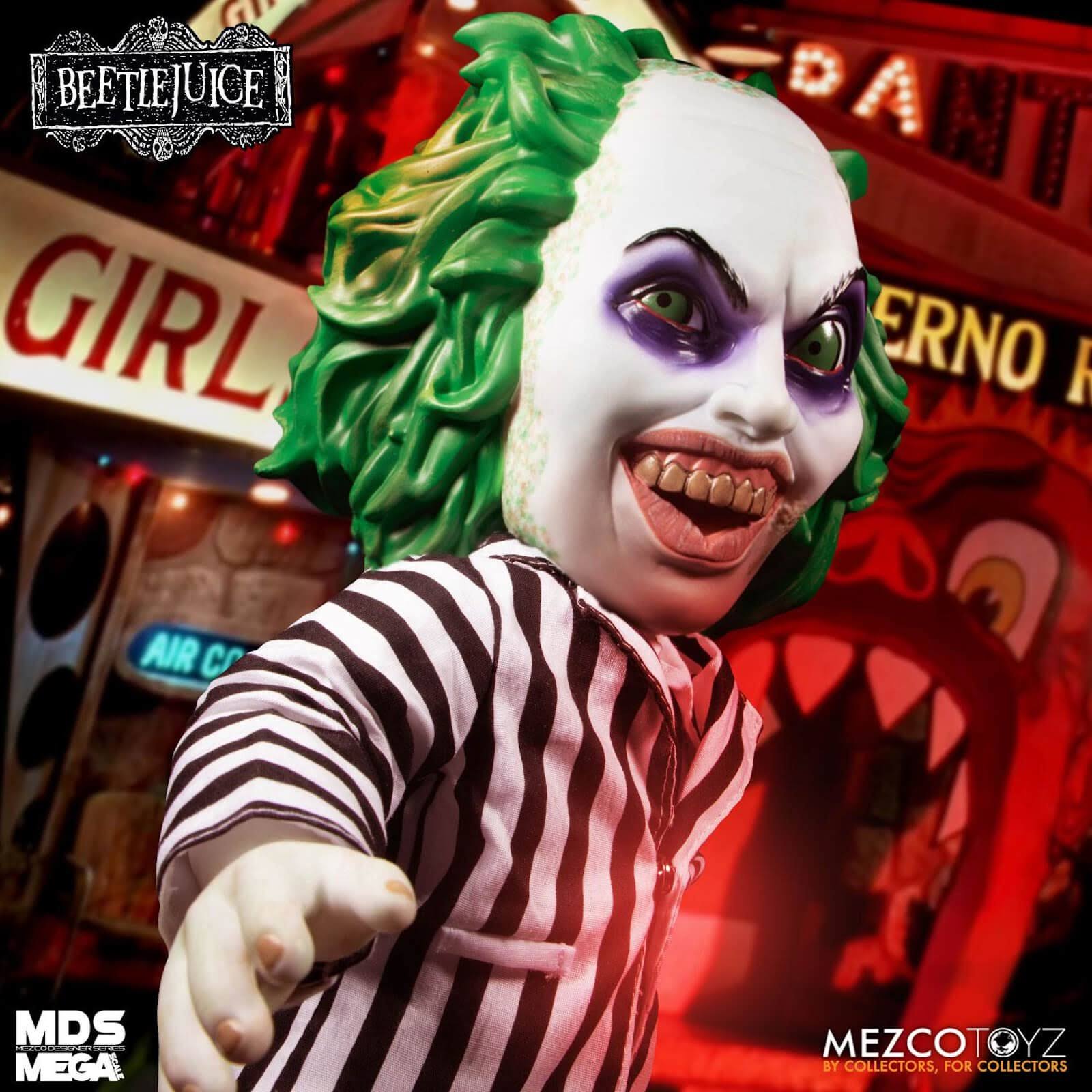 MDS Mega Scale Talking Beetlejuice Figure