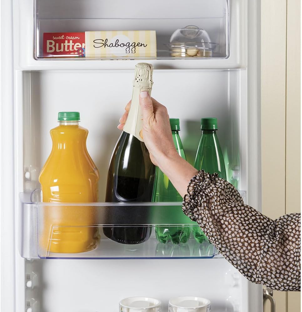 GE GZS22IMNES 36" Counter-Depth Side-by-Side Refrigerator with 21.8 Cubic. ft. Capacity, External Ice and Water Dispenser