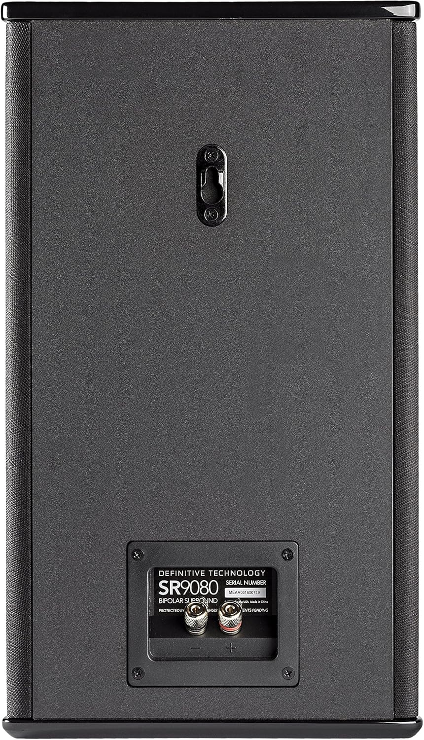 Definitive Technology SR-9080 15” Bipolar Surround Speaker | High Performance | Premium Sound Quality | Wall or Table Placement Options | Single