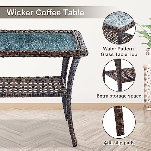 Patio Club Chair Wicker Chairs