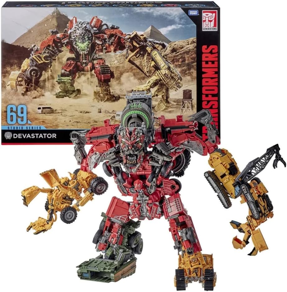 Hasbro Transformers Studio Series Revenge of The Fallen Devastator Constructicon Combiner Set, Ages 8 and up