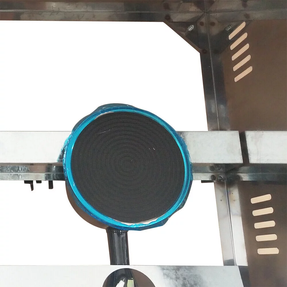 18L Propane NG Gas Fryer Catering Warmer Steam Table Buffet Restaurant 3 Pan 50 ~ 380 ° C Temperature Control