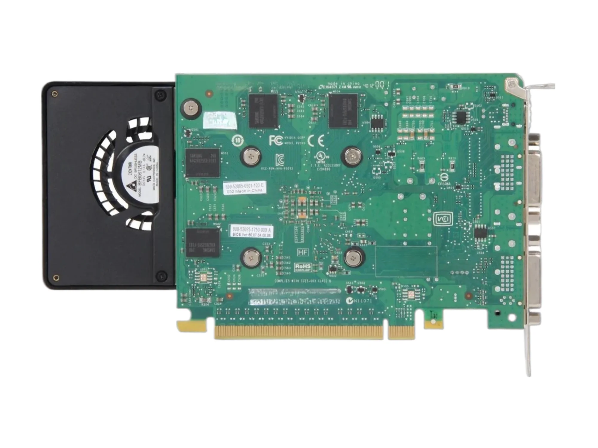 NVIDIA Quadro K2000 2GB GDDR5 PCI Express 2.0 x16 Workstation Video Card VCQK2000-PB